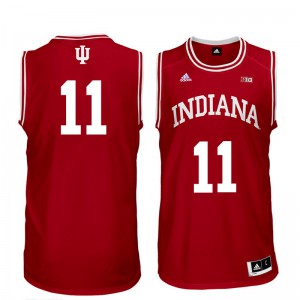 Men's Indiana #11 Isiah Thomas White Basketball Jersey - Isiah Thomas Jersey  - Indiana Jersey 